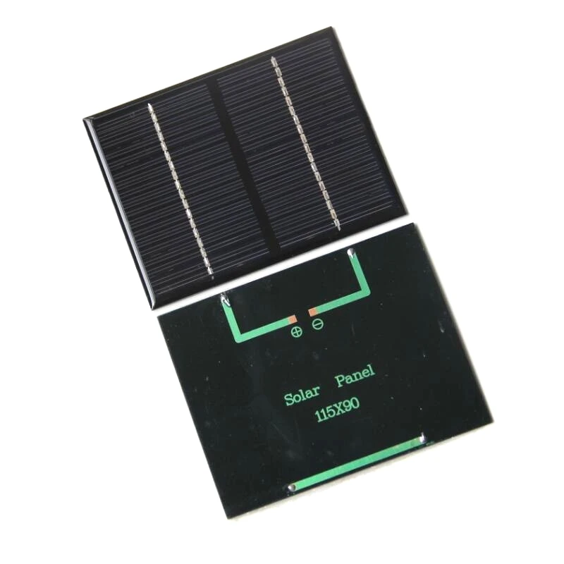 Buheshui 1.5 Вт 18 В солнечных батарей поликристаллический Панели солнечные модуль DIY Солнечное Зарядное устройство образования Комплекты 10