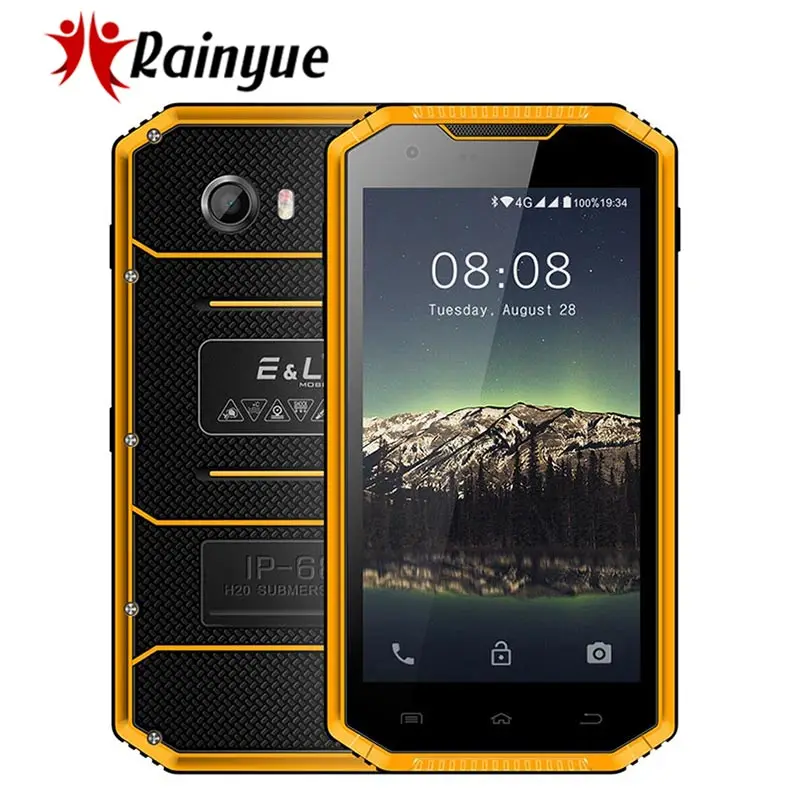 E&ampL W7S 4G Mobile Phone 5.0 inch Waterproof Shockproof IP68 1GB RAM 16GB ROM Android 7.0 MTK6737 Quad Core 2800mAh Smartphone | Мобильные
