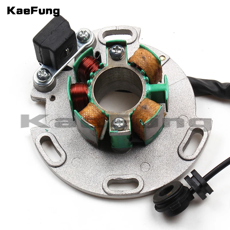

Motorcycle LF Lifan 150cc 8 coil Magneto Stator for Horizontal Motor Racing Stator Rotor for Dirt pit monkey Bike 140 150cc