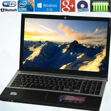 8GB RAM+30GB SSD and 320GB HDD Intel Core i7 Dual-core Laptops 15.6″ 1920x1080P Windows 10 Notebook With DVD-RW For Office Home