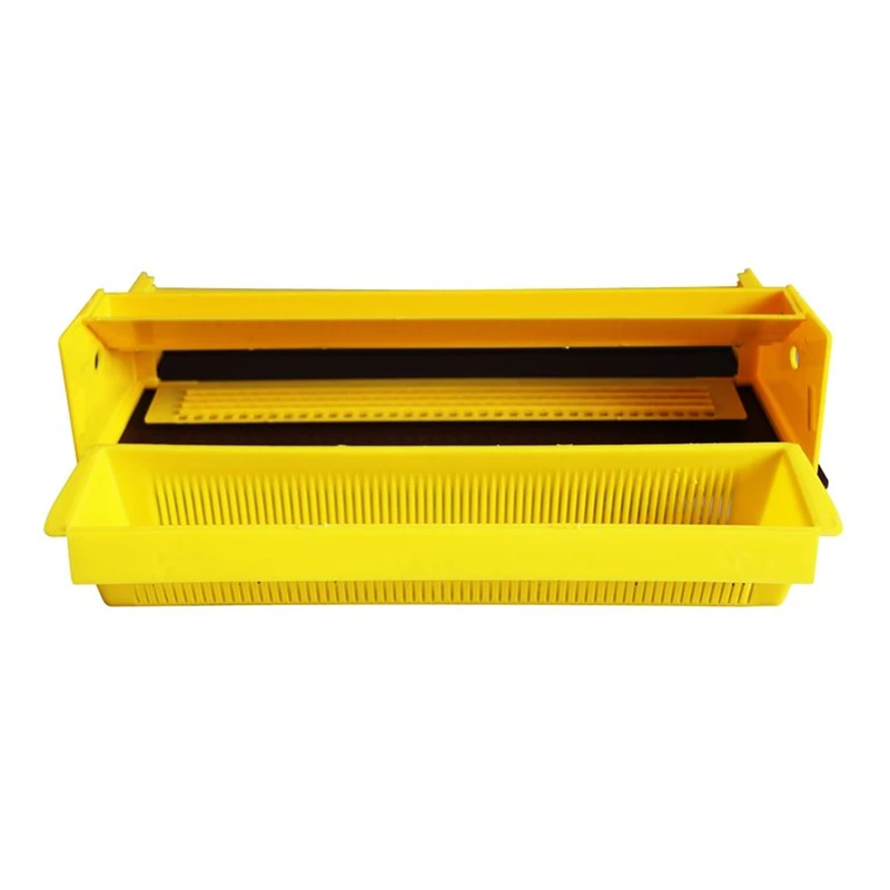 Beekeeping-Plastic-Pollen-Trap-Yellow-with-Removable-Ventilated-Pollen-Tray-Pollen-Collector-Beekeeper-Supplies-Tools (3)