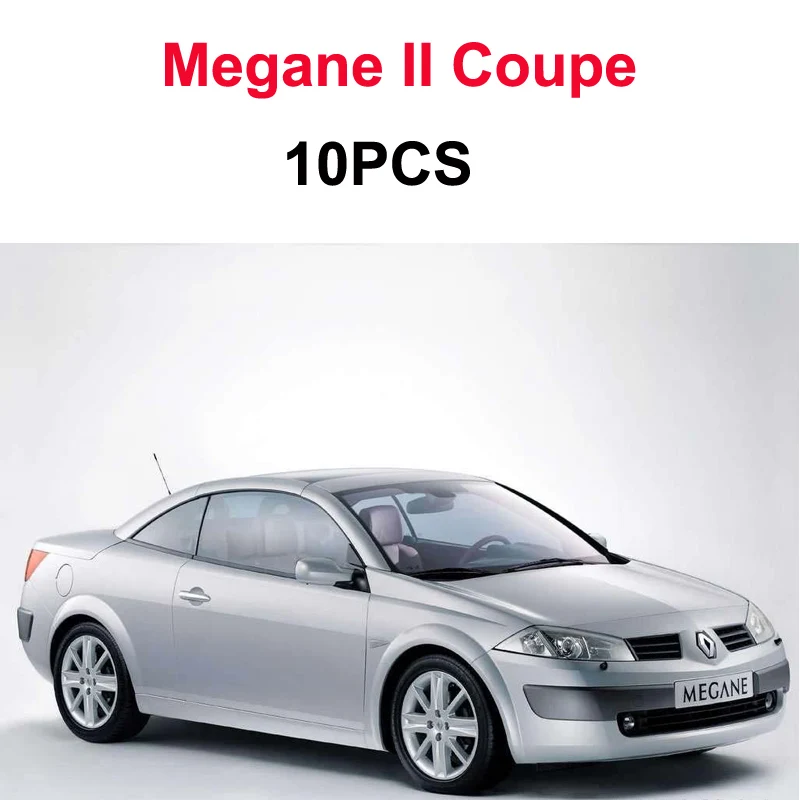Идеальный белый без ошибок для 1995- Renault Megane I II III IV 1 2 3 4 CC автомобильный светодиодный светильник для внутреннего чтения Карта Лампа Комплект - Испускаемый цвет: II Coupe (10PCS)