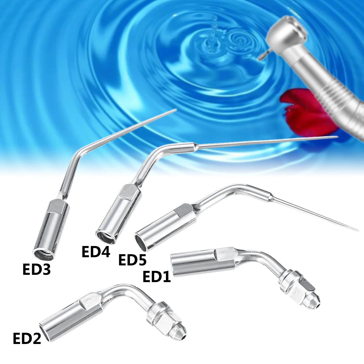 Buy 5PCS Dental Tips Ultrasonic Scaler Endodontic File