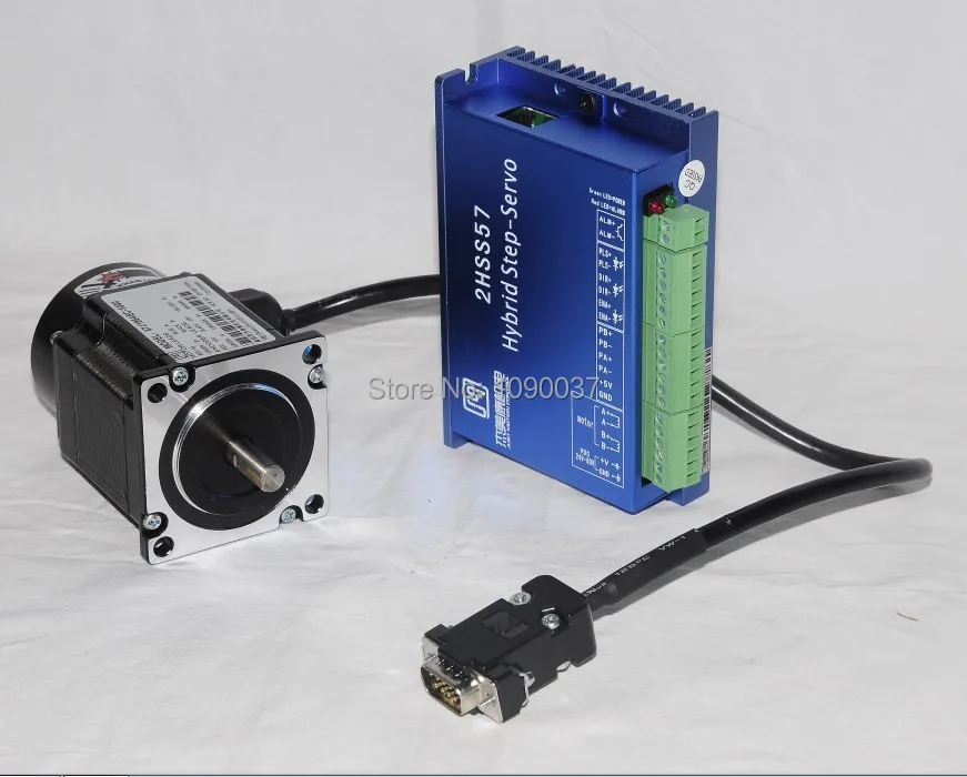

Free Shipping 57J1880EC-1000+2HSS57 Closed-loop stepper 2.2N.m Nema 23 Hybird closed loop 2-phase stepper motor driver