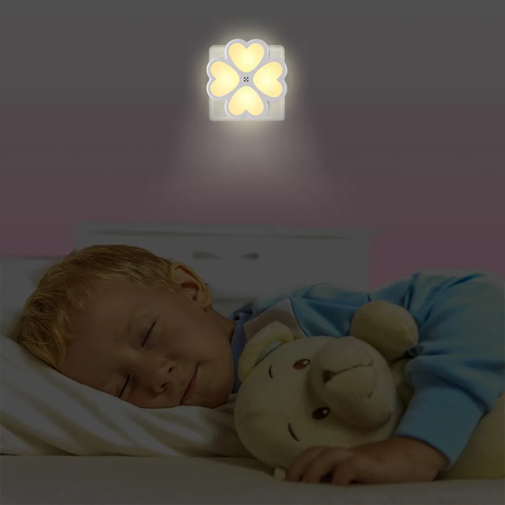 

Popular Nightlight Children's Bedroom Creative Decor Lamp LED Night Light Plug in Wall for Baby, Kids, Children's Room