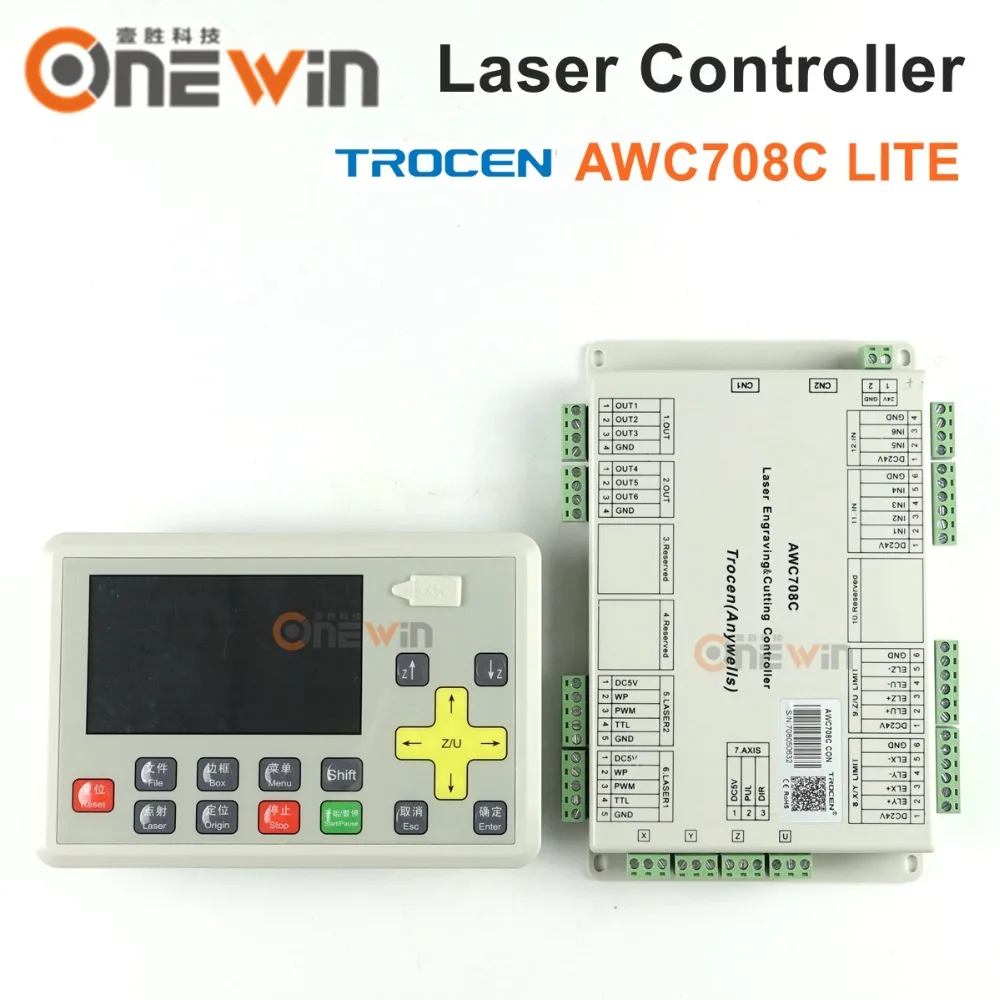 Лазерный контроллер для лазерного гравировального станка Trocen AWC708C LITE Co2|controller