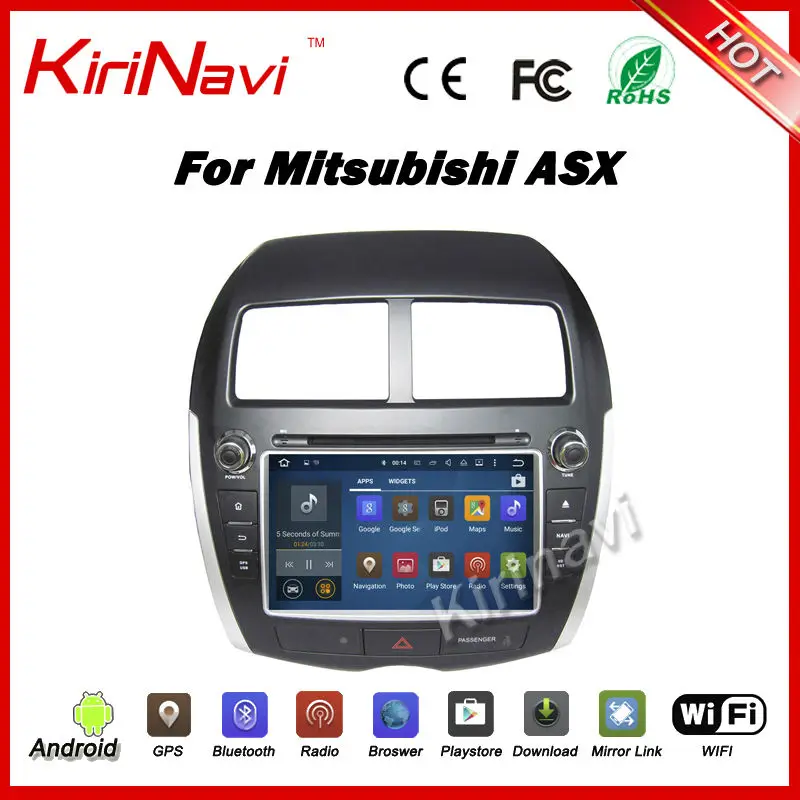 Kirinavi Android 7 1 car multimedia for mitsubishi asx car font b radio b font gps