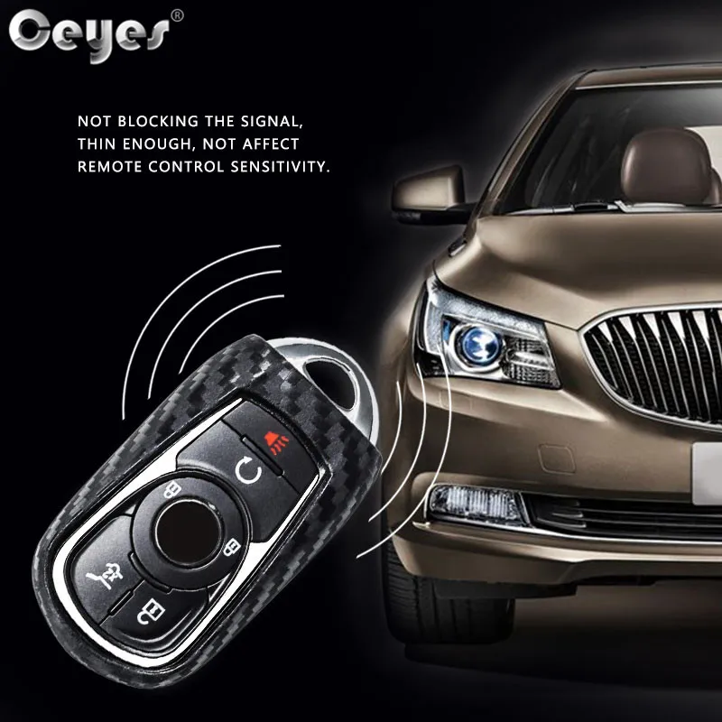 Carbon fiber key cover for BUICK (17)