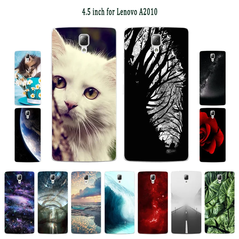 Силиконовый чехол для Lenovo A2010 мягкая задняя крышка из ТПУ с рисунком сна A 2010 a2010