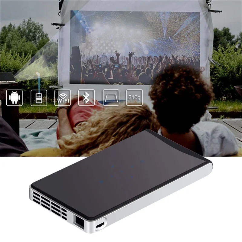 WIFI 3000MAh Battery mini LED Projector 3000Lumen Android 3D Bluetooth DLP Portable Projector Home Theater 1080P USB SD Touch WIFI 3000MAh Battery mini LED Projector 3000Lumen Android 3D Bluetooth DLP Portable Projector Home Theater 1080P USB SD Touch