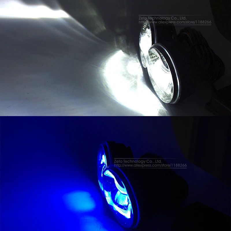 2x2 5 3 дюймов с CREE LED чипов Противотуманные фары Дневные Фары Светильник лампы DRL