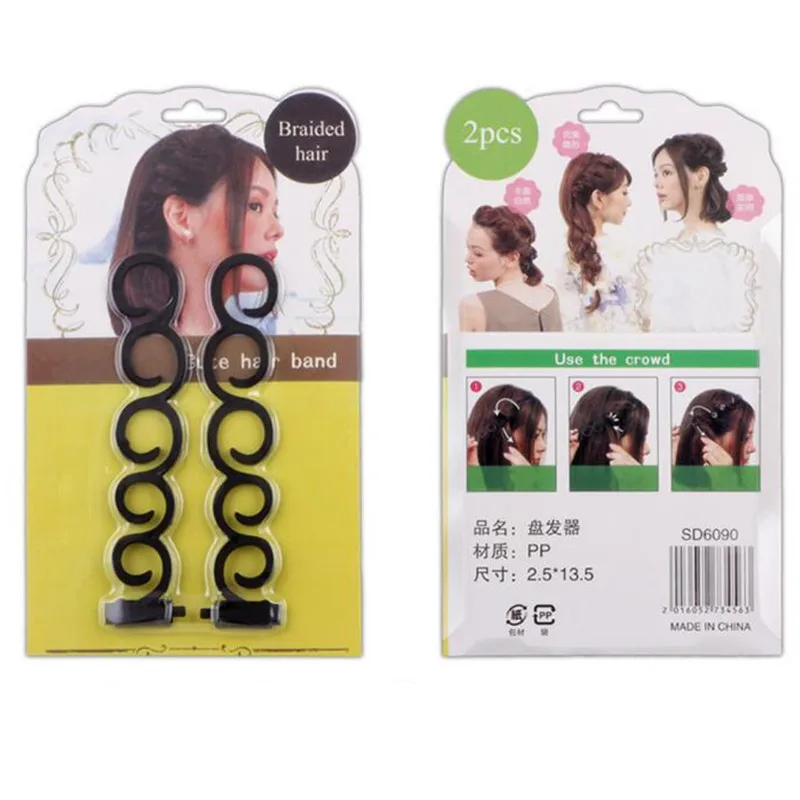Lady French Hair Braiding Tool Weave Braider Hair Twist Styling Tools DIY Bun Maker Hair Band Accessories Makeup hair curler Lady French Hair Braiding Tool Weave Braider Hair Twist Styling Tools DIY Bun Maker Hair Band Accessories Makeup hair curler