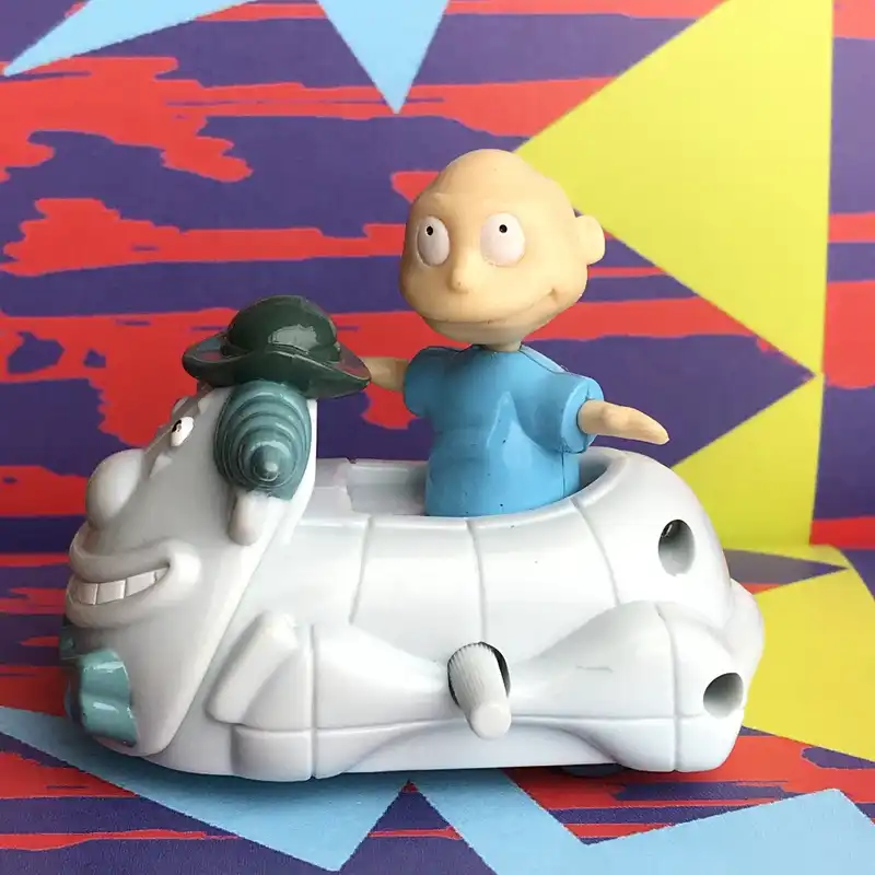 Original Garage Kit Classic Toy 8cm Rugrats Tommy Pickles Baby Car