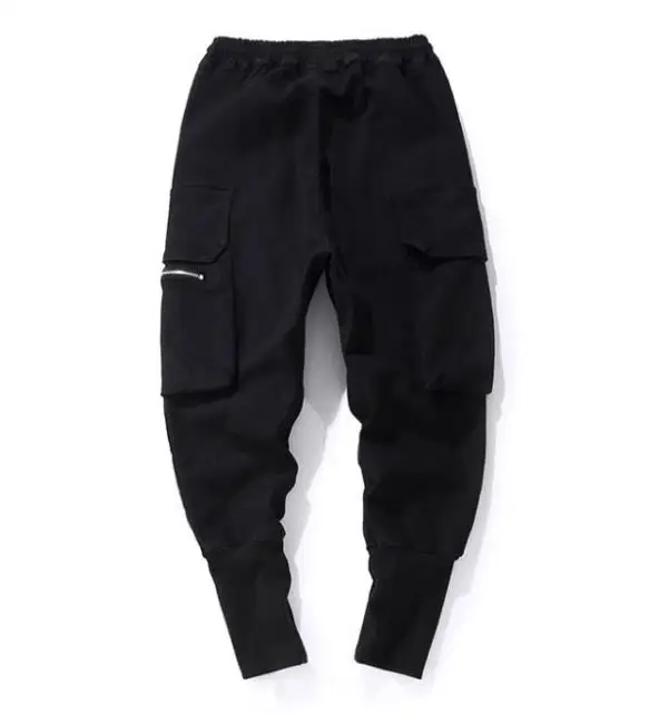 aladdin trousers Men Pants Zipper Tide Hip Hop Men's Fashion joggers pants harem pants Mens Boys Baggy Pocket Breeches Loose Collapse Trousers high waisted harem pants