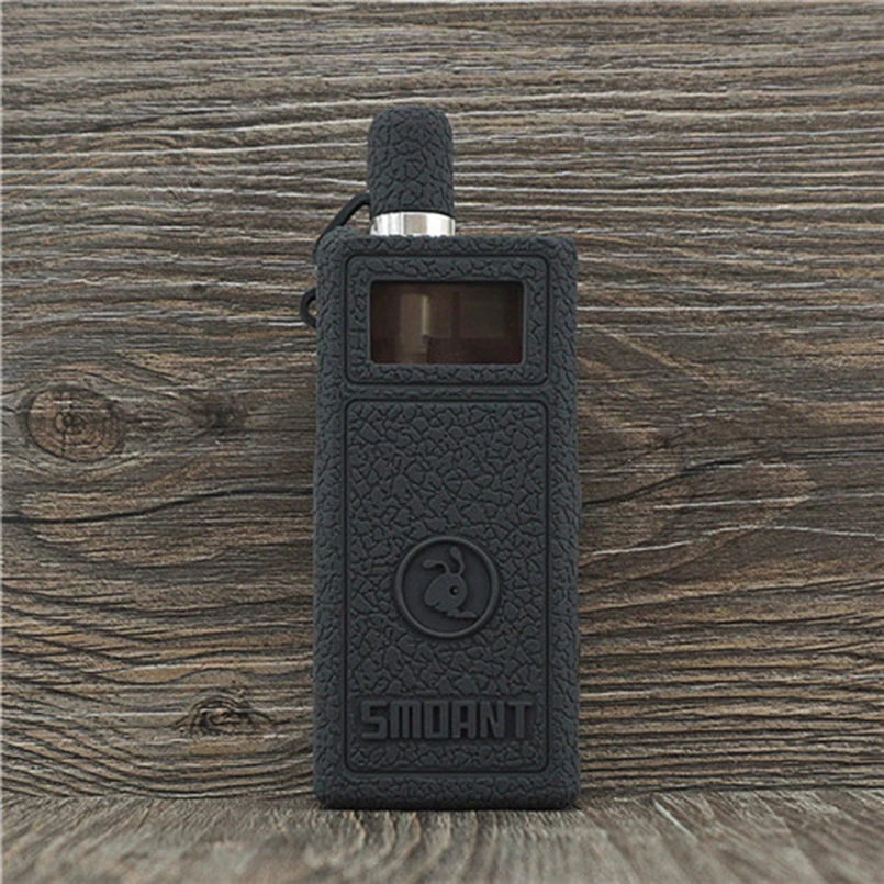 Чехол с текстурой для Smoant Pasito Vape Pod Kit 1100 мАч защитный силиконовый чехол с резиновой обмоткой