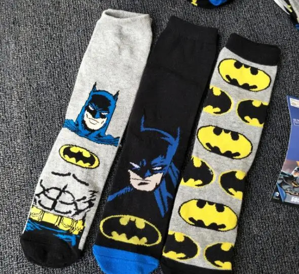 

3pairs cartoon batman socks spring summer sock children cute socks SM860