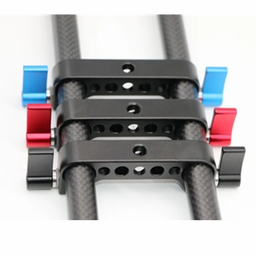 Double 15mm Rod Clamp Support Rail System (4)