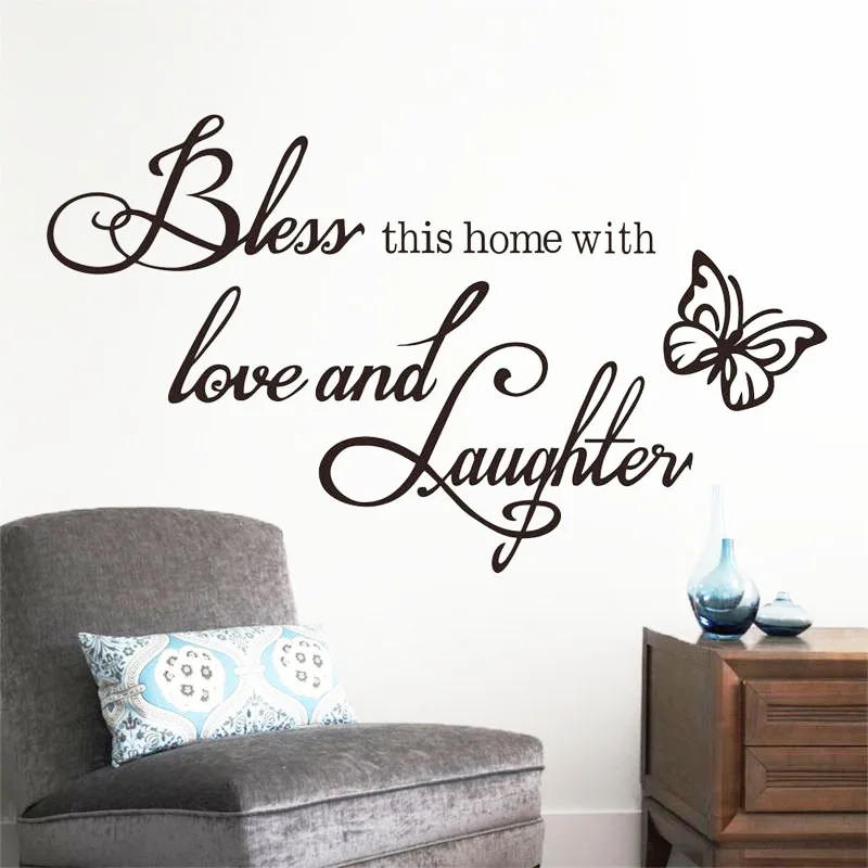 This Runs On Love Laughter Home Decor Pets Products Zazzle This Home Runs On Love Laughter Strong Coffee Wall Decals Vinyl Stickers Decor Living Room