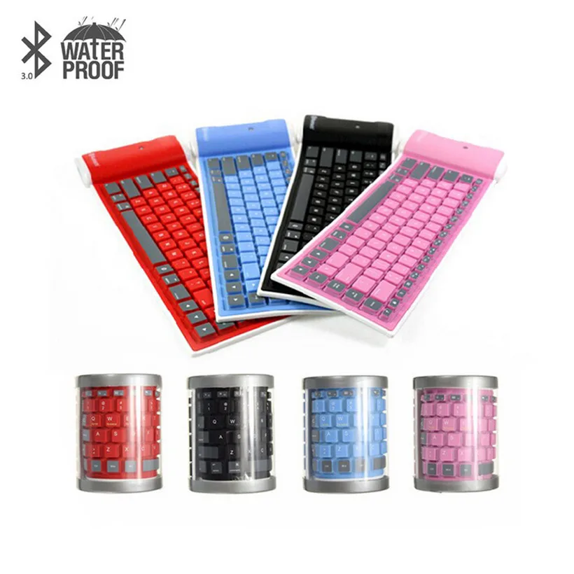 Buy Bluetooth Wireless Waterproof Silicone Keyboard