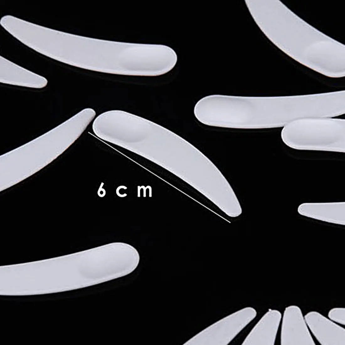 

50Pcs/Set Disposable Mini White Scoop for Facial Mask Eye Gel Cream Spoon Makeup Tools Cosmetic Spatula