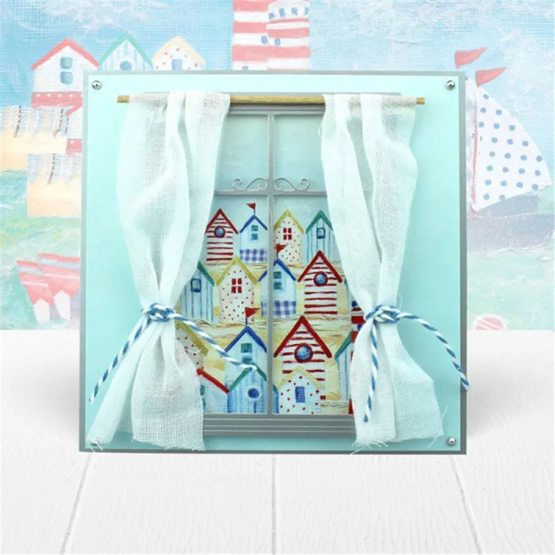 

Eastshape Metal Cutting Dies Window for Craft Dies Scrapbooking Album Embossing Stencil Die Cut Furniture Frame Metal Dies