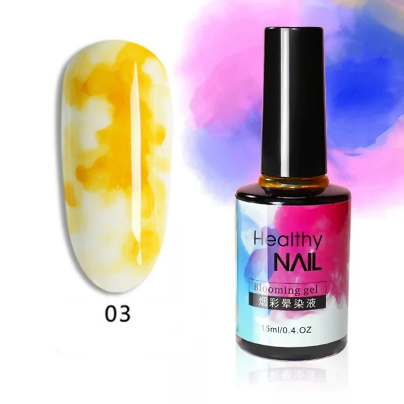 T-TIAO CLUB Blooming Painting Nail Gel Polish Effect Flower Blossom Nails Gel Soak off UV Gel Varnish Manicure Nail Art Lacquer - Цвет: EM35825