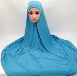 2019 Новое поступление хлопок мусульманская женская Мода Абая Топ Размер 130 см