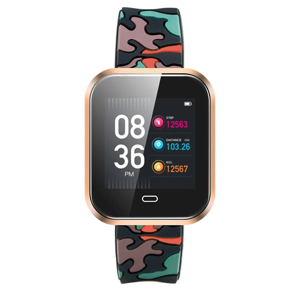

GENBOLI Women's Smart Watches CD16 Smart HD 1.3 inch Screen Heart Rate Blood Pressure Sleep Monitoring Bracelet Clock Smartband