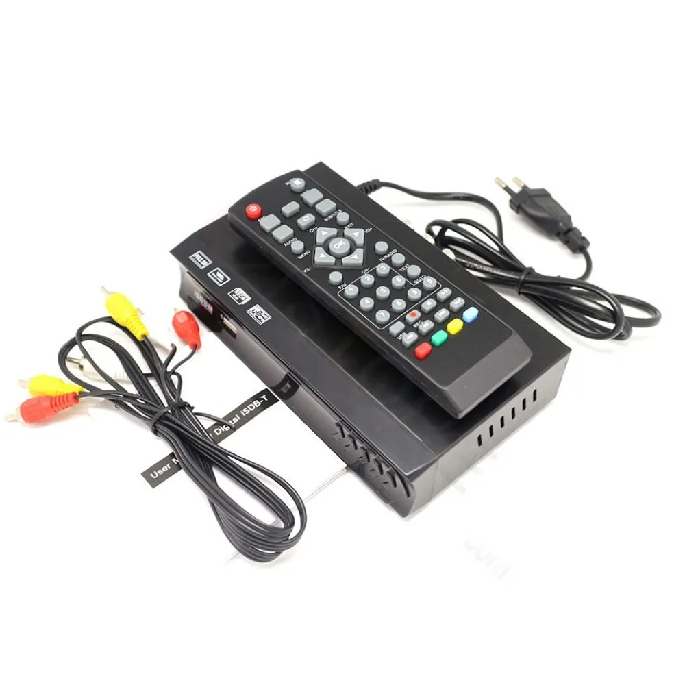 Brazil Peru VHF UHF Antenna Digital Terrestrial ISDB-T TUNER TV Receiver HD 1080P SET TOP BOX Support USB Record EPG HDMI Out Brazil Peru VHF UHF Antenna Digital Terrestrial ISDB-T TUNER TV Receiver HD 1080P SET TOP BOX Support USB Record EPG HDMI Out