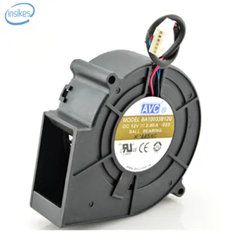 

BA10033B12U Barbecue Grill Blower 9733 Cooling Fan DC 12V 2.40A 6000RPM 9733 97*97*33mm 3 Wires