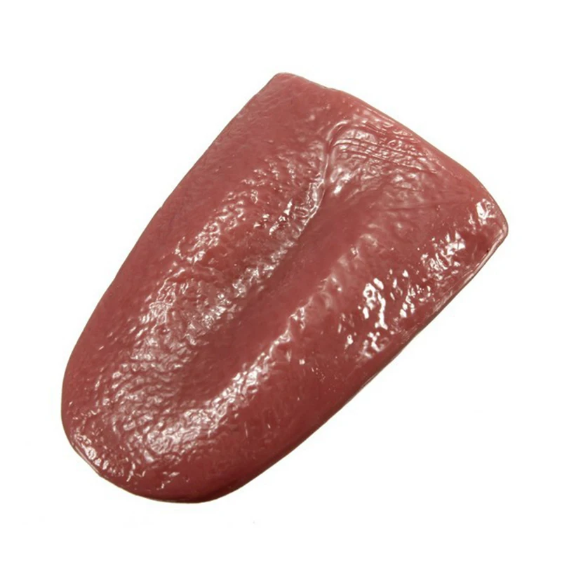 

4 pcs/set Rubber Prank Fake Tongue Stretch Magic Fake Tongue Toys for Joke Trick Novelty Horror Magic Toys for Gifts