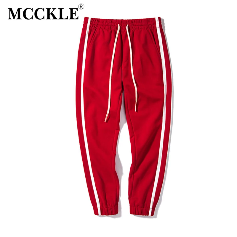 

Mens Contrast Color Hip Hop Jogger Black Drawstring Elastic Waist Trousers Unisex 2019 Autumn Couple Joggers Streetwear Bottoms