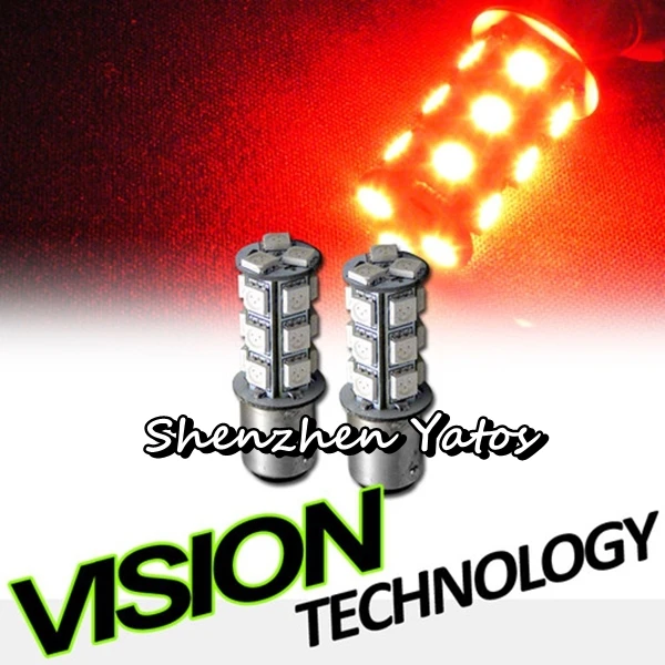 2pcs S25 1157/1156 18SMD 5050 LED Car Brake Interior Light Bulb Lamp 12V | Автомобили и мотоциклы