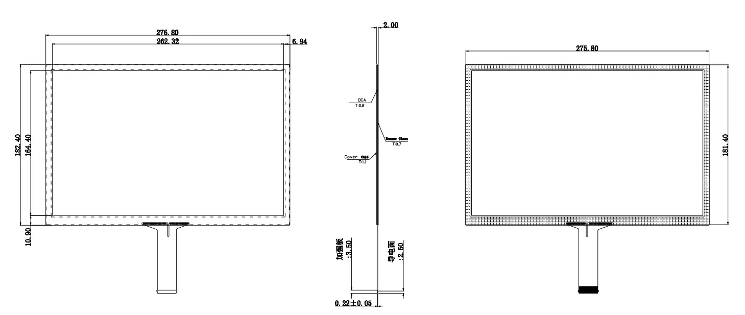 " 8" 10," 12,1" 13," 15,6" емкостный сенсорный экран G+ G структура USB plug and play 10 point touch