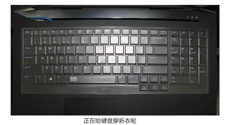 Laptop Clear Tpu Klávesnice pro Alienware 17 ANW17 M17X R5 17,3-palcový 2014 vydání