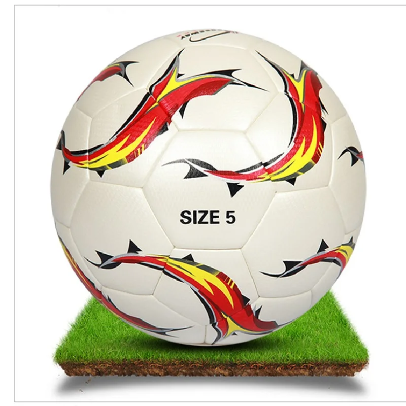 Футбол Новое поступление Высокое качество PU материал Официальный стандартный футбольный мяч, размер 5 футбол для соревнований и тренировок