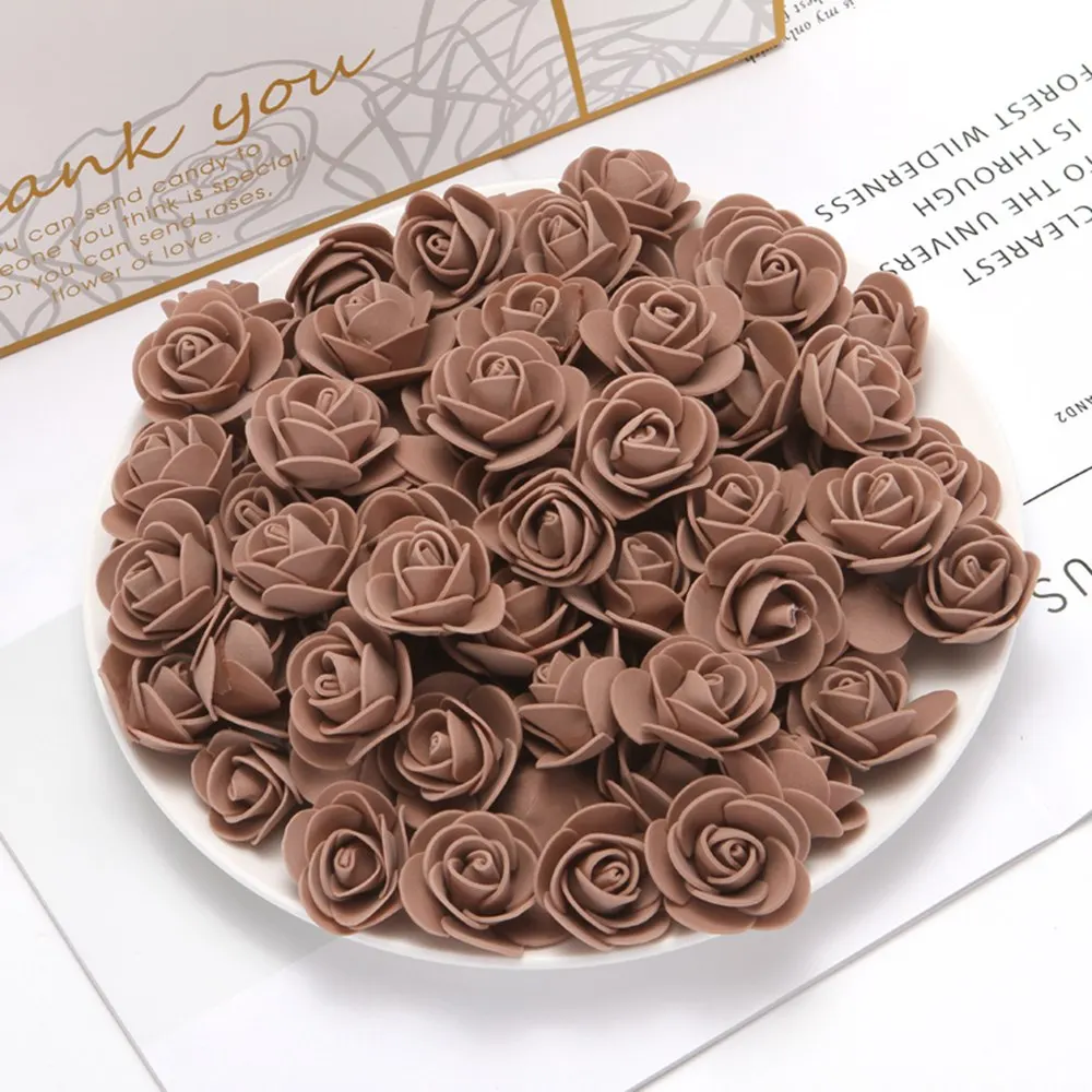 100pcs 3.5cm PE mini artificial flowers for home wedding decor accessories fake foma scrapbooking Bubble bears Decorative flower 100pcs 3.5cm PE mini artificial flowers for home wedding decor accessories fake foma scrapbooking Bubble bears Decorative flower