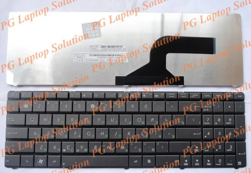 Русская клавиатура для ноутбука Asus A52 A52D A52DE A52F A52J A52JC A52JB A52JB A52JE A52N ру черный Клавиатура