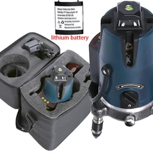 3D 635nm авто 8 линий лазерный уровень самонивелирующийся 360 горизонтальный и вертикальный крест