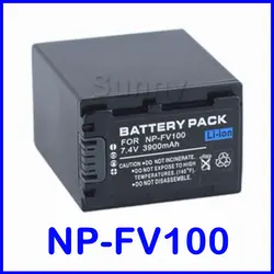 Для Sony NP-FV30, npfv30, NP-FV50, NPFV50, NP-FV70, NPFV70, NP-FV100, npfv100 InfoLITHIUM серии V Батарея Pack-3900 мАч