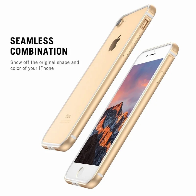 Ascromy For iPhone 6 Case Protective Aluminum TPU Hybrid Bumper Frame Silicone For iPhone 6s Plus 6 S 6plus Rubber Accessories (4)