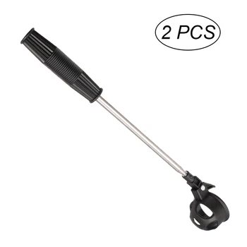 

1/2 Pcs Telescopic Golf Ball Retriever Golf Ball Picker Stainless Steel Shaft ABS Grip Automatic Locking Scoop