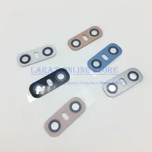 JEDX оригинальная задняя Камера Стекло для LG G6 сзади Камера крышка объектива с клей замена ленты Запчасти