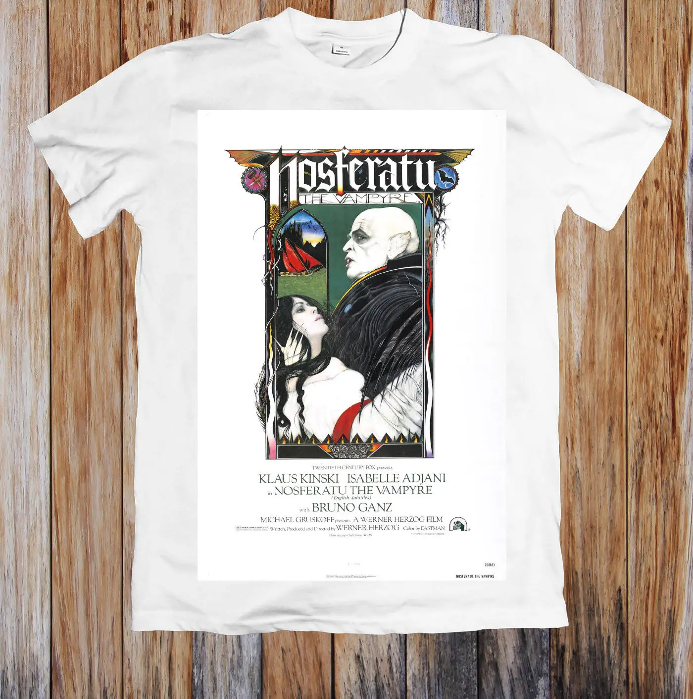 Nosferatu 1970's ретро-постер к фильму унисекс футболка скидка горячая новинка Топ
