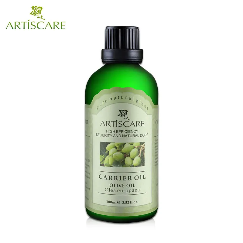 ARTISCARE 100% натуральное оливковое базовое масло 100 мл для сухой кожи увлажняющий