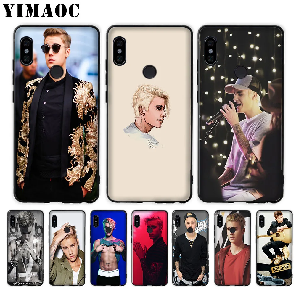 YIMAOC Justin Bieber Soft Case for Xiaomi Mi5 Mi5S Mi6 Mi9 Mi8 Lite SE A1 A2 Lite Pocophone F1 MAX 3