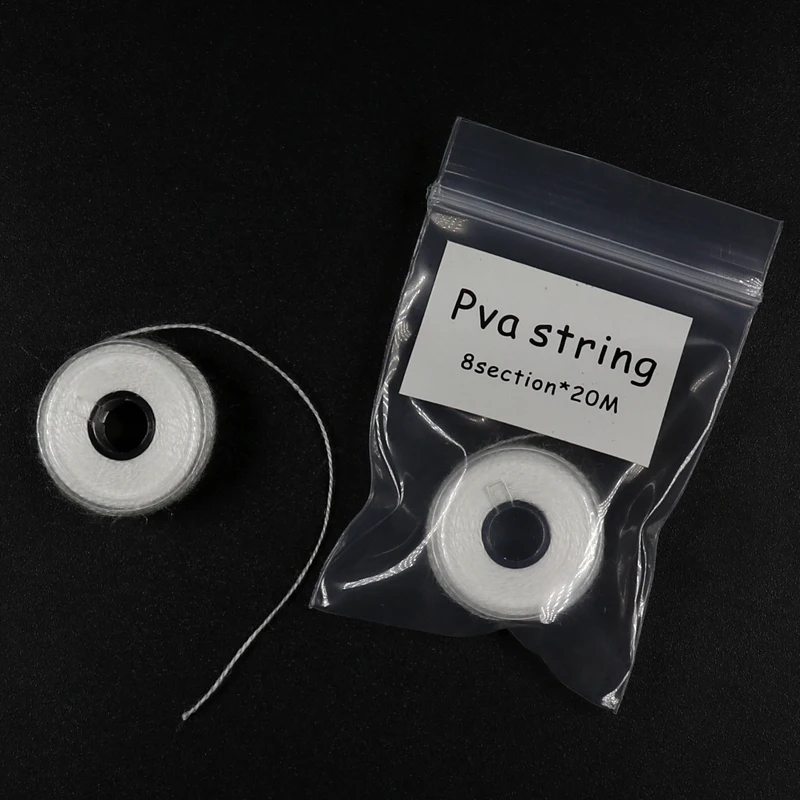 

20M PVA String Carp Fishing PVA Line PVA Thread Bait Rig Accessory Barbel Fishing Terminal Tackies 5/6/8PCS