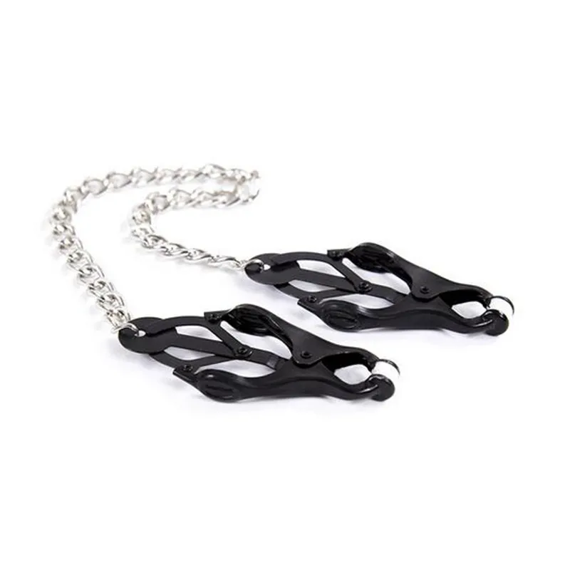 4-Adult-Games-Sexy-Metal-Sexy-Breast-Nipple-Clamps-Small-Bell-Flirt-BDSM-Role-play-Sex-Products