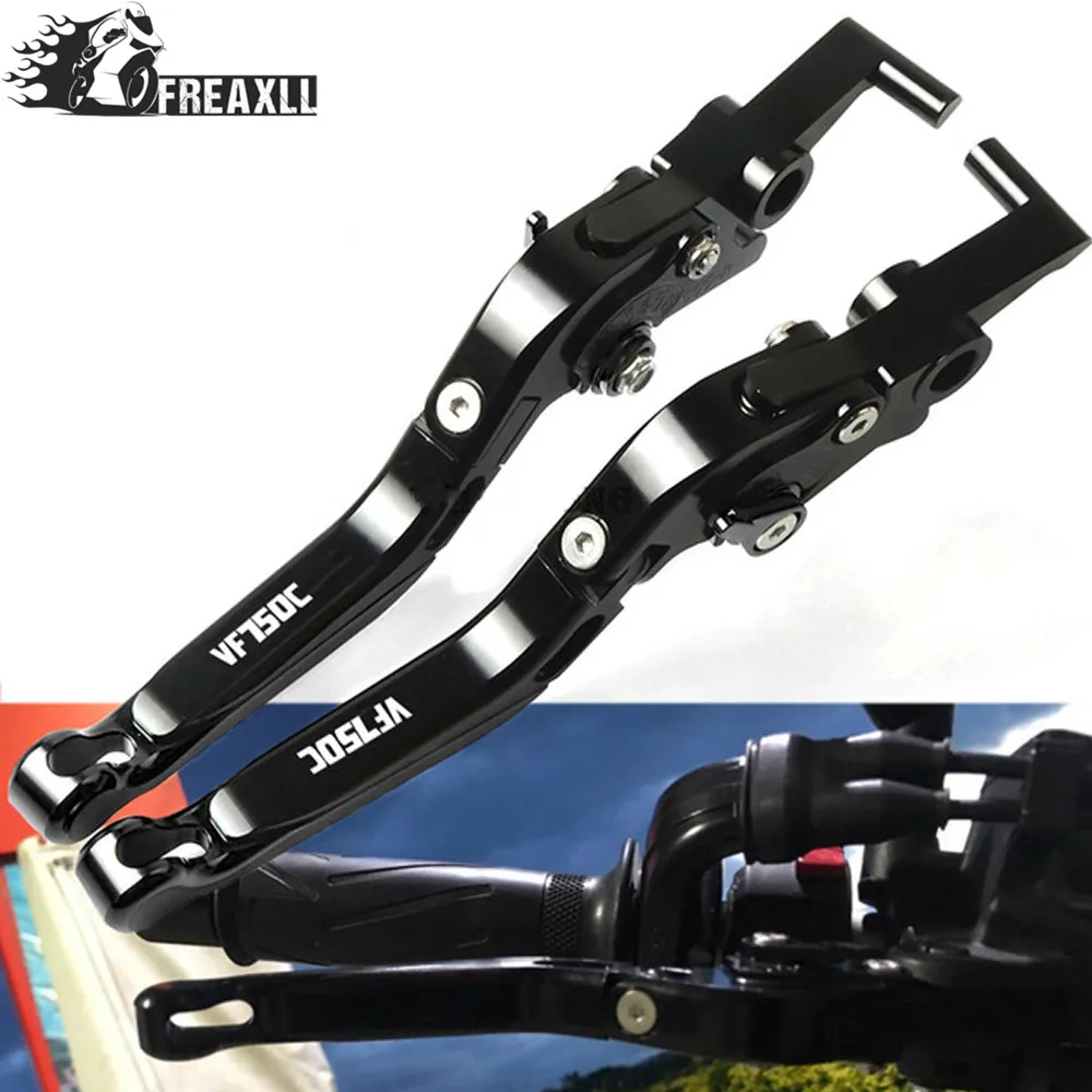 

Motorbike Accessories Motorcycle Brake Clutch Levers Adjustable Folding Extendable For Honda VF750C CD CD2 Magna 1994-2002 2003