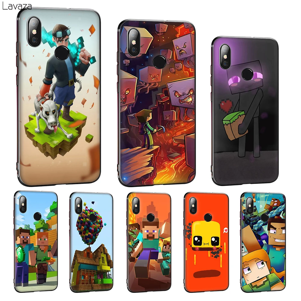 

Lavaza Minecraft Soft TPU Silicone Case Cover for Huawei Mate 10 20 P8 P9 P10 P20 Lite Pro P Smart 2019 Cases